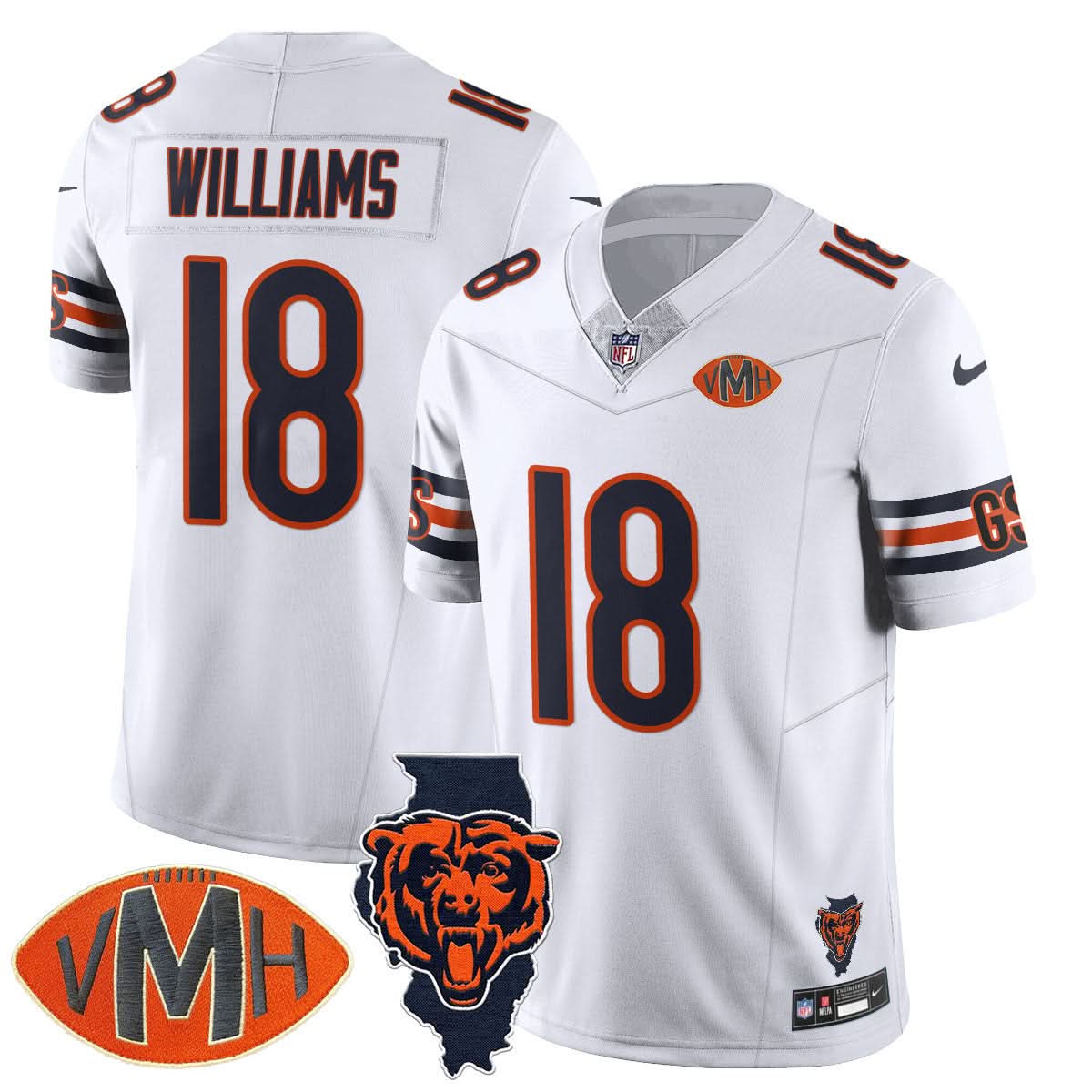 CB Honor Virginia Halas McCaskey Jersey
