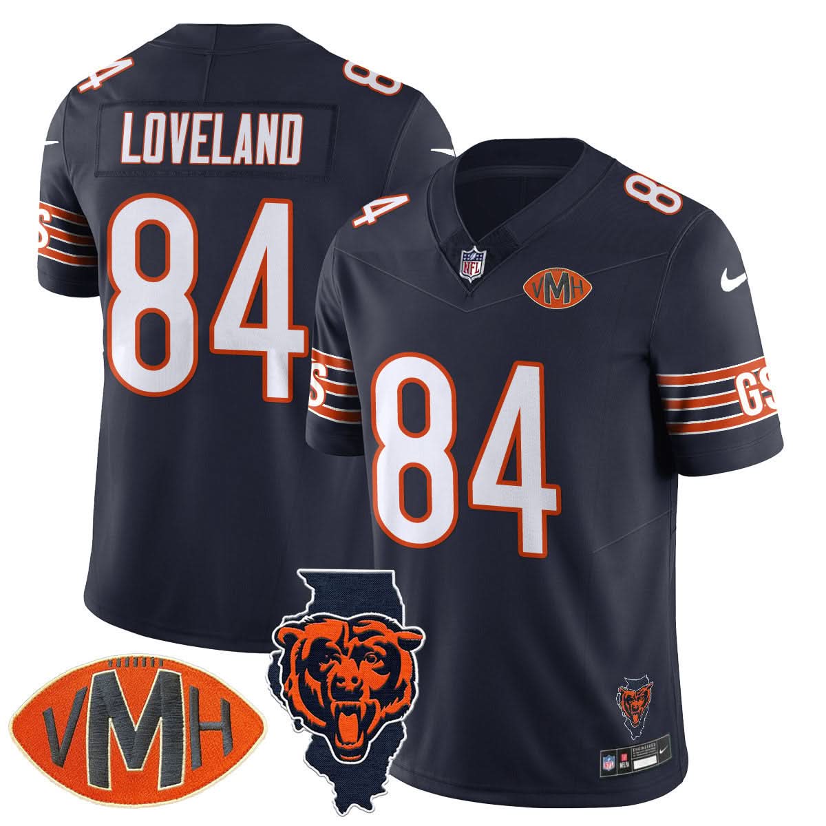 CB Honor Virginia Halas McCaskey Jersey