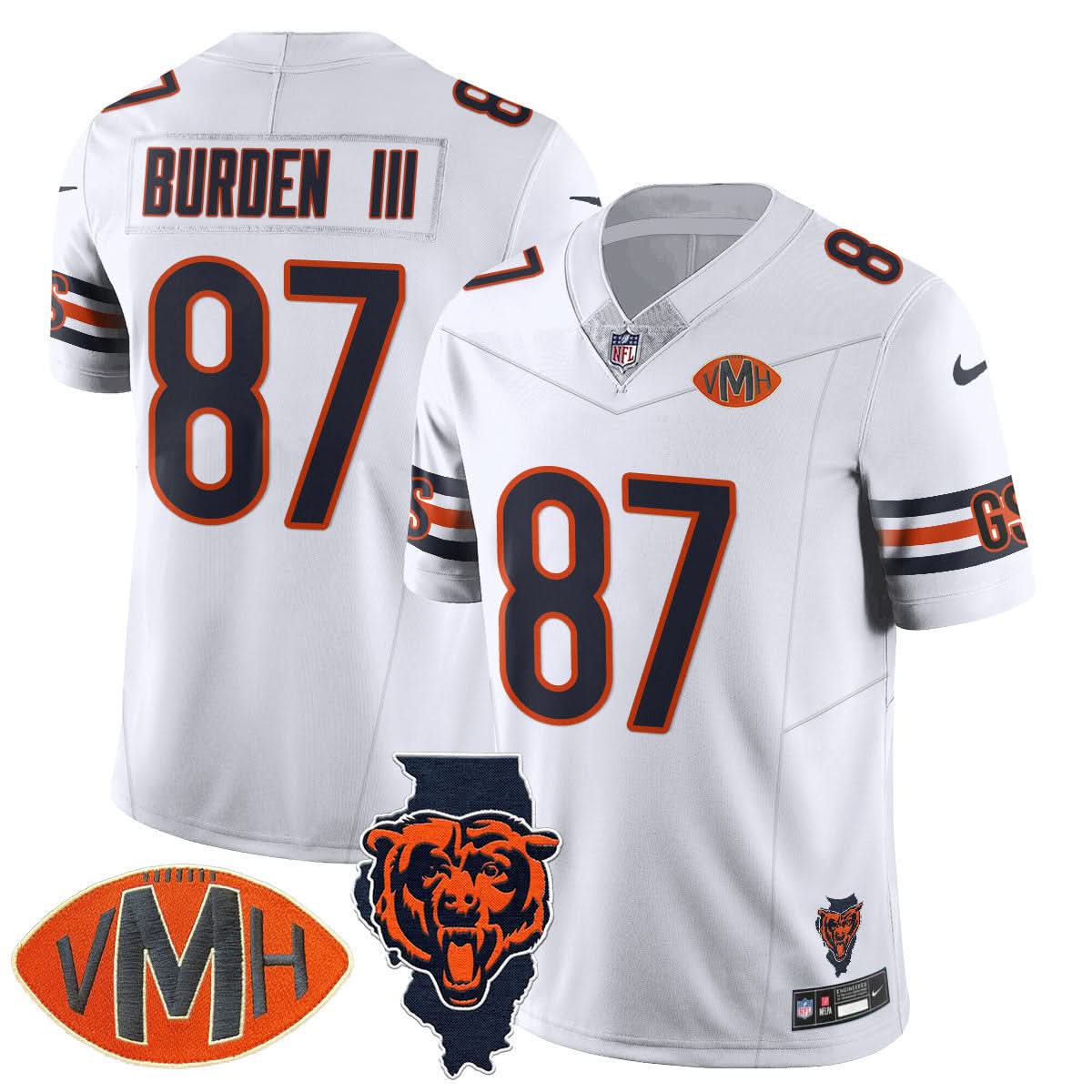 CB Honor Virginia Halas McCaskey Jersey