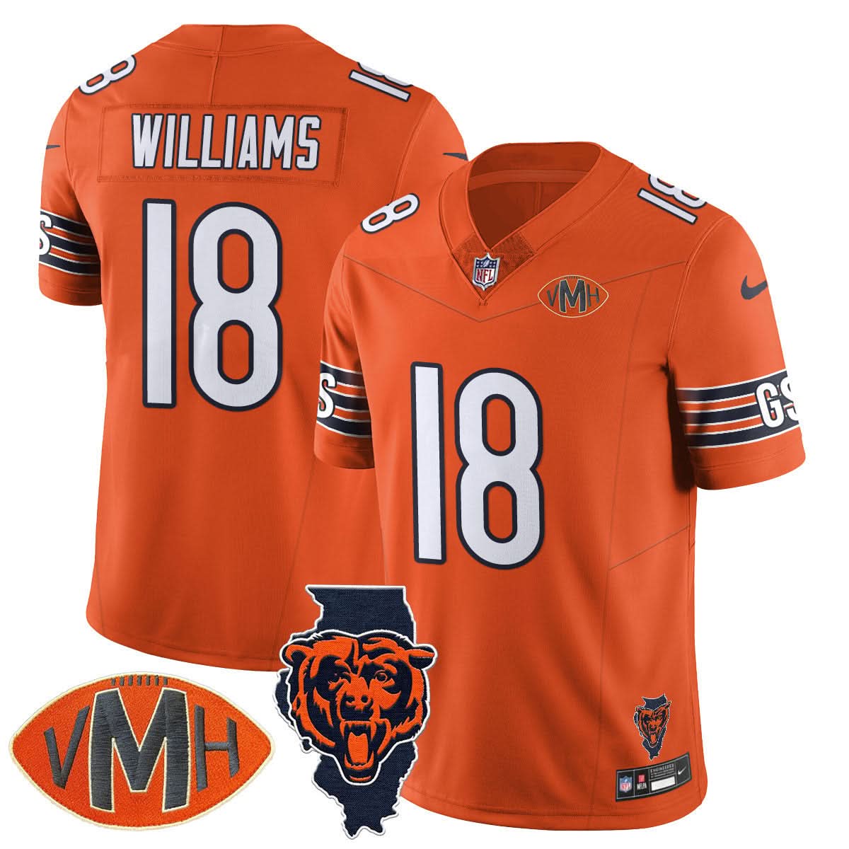 CB Honor Virginia Halas McCaskey Jersey