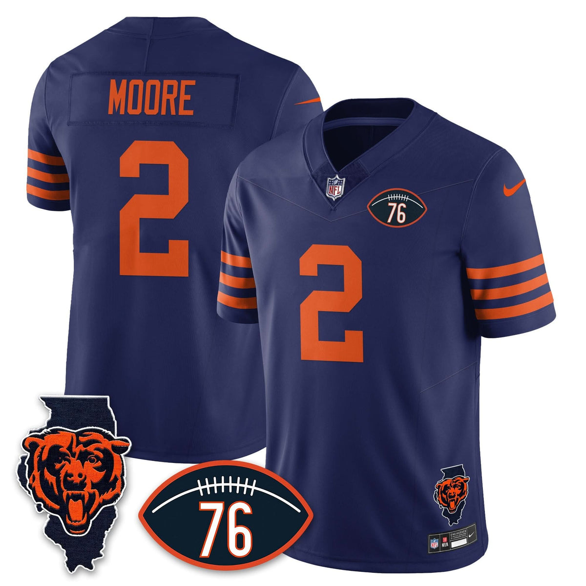 CB Honor Steve McMichael Jersey