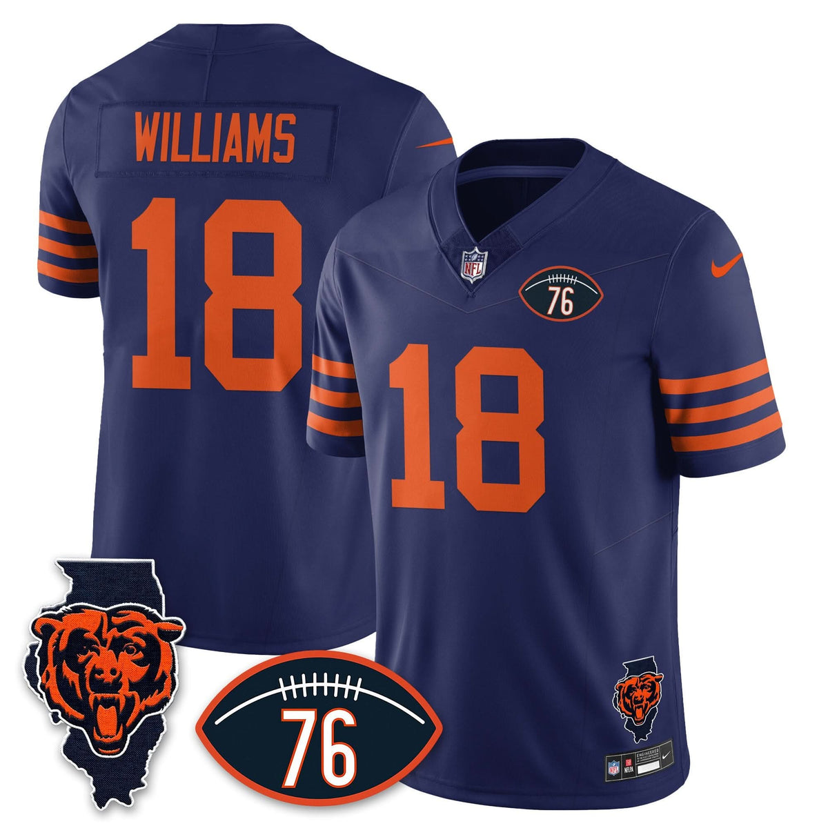 CB Honor Steve McMichael Jersey