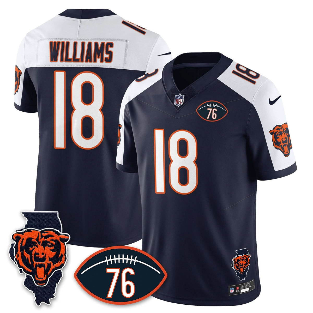 CB Honor Steve McMichael Jersey