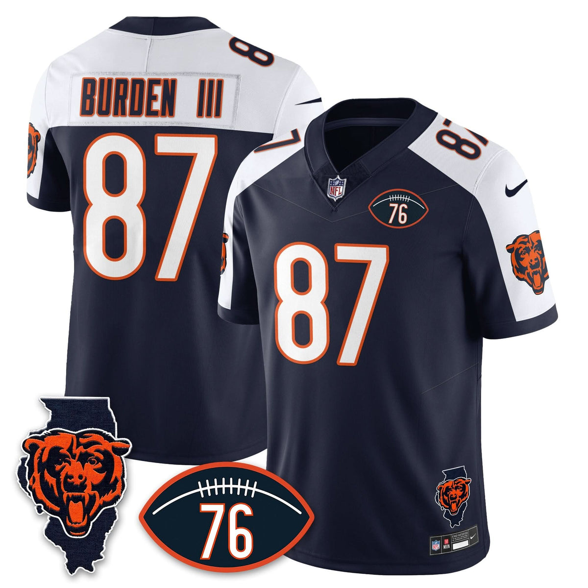 CB Honor Steve McMichael Jersey