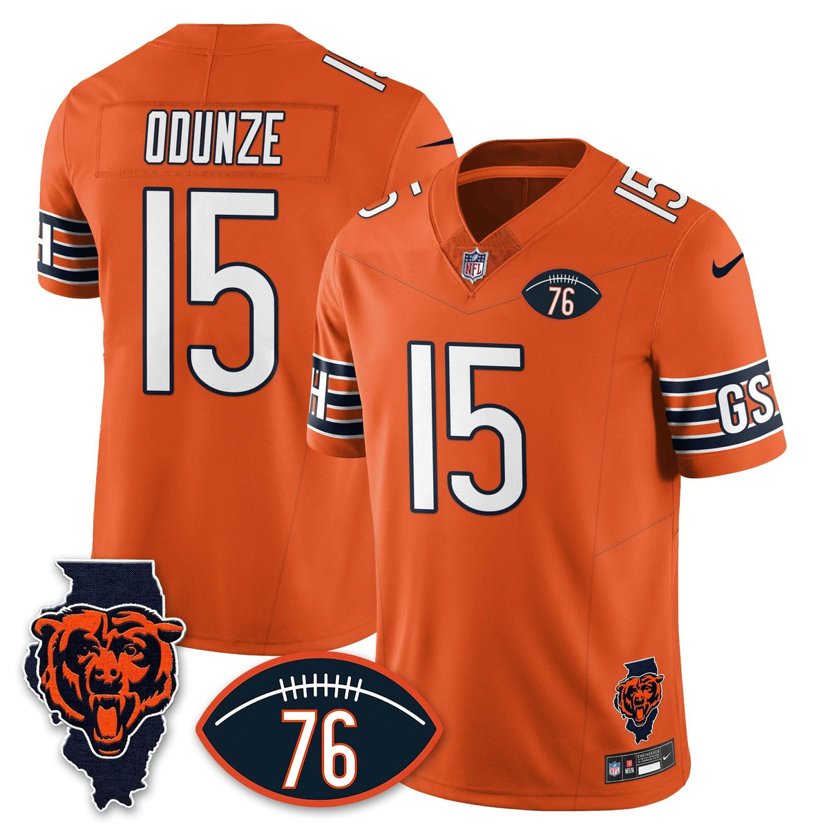 CB Honor Steve McMichael Jersey