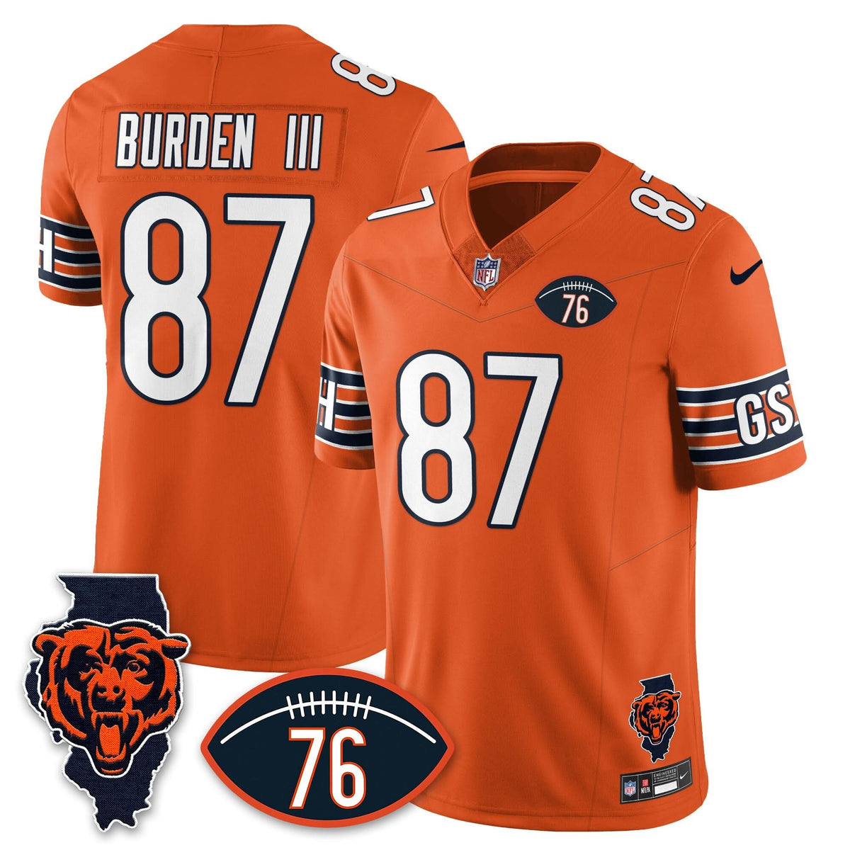 CB Honor Steve McMichael Jersey