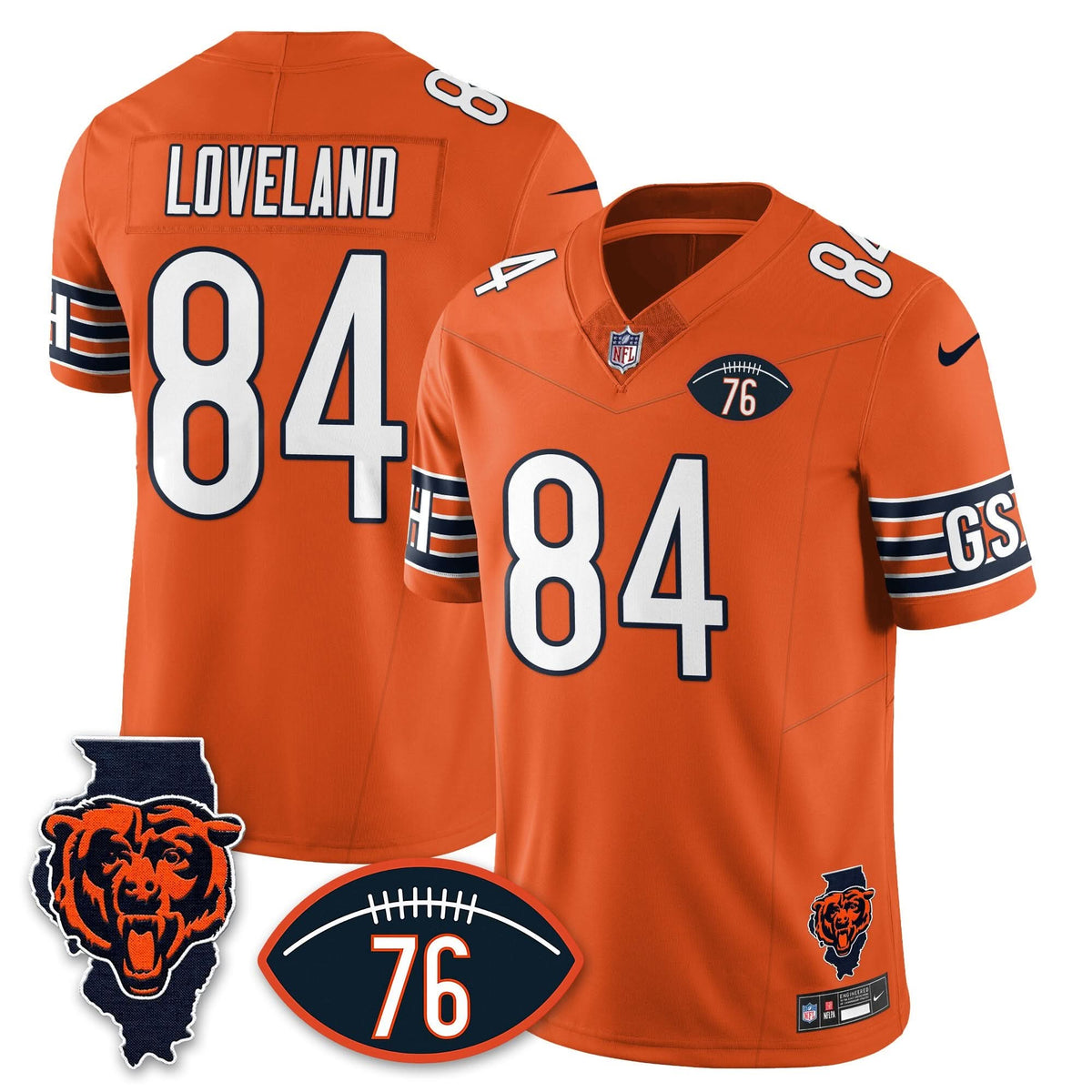 CB Honor Steve McMichael Jersey