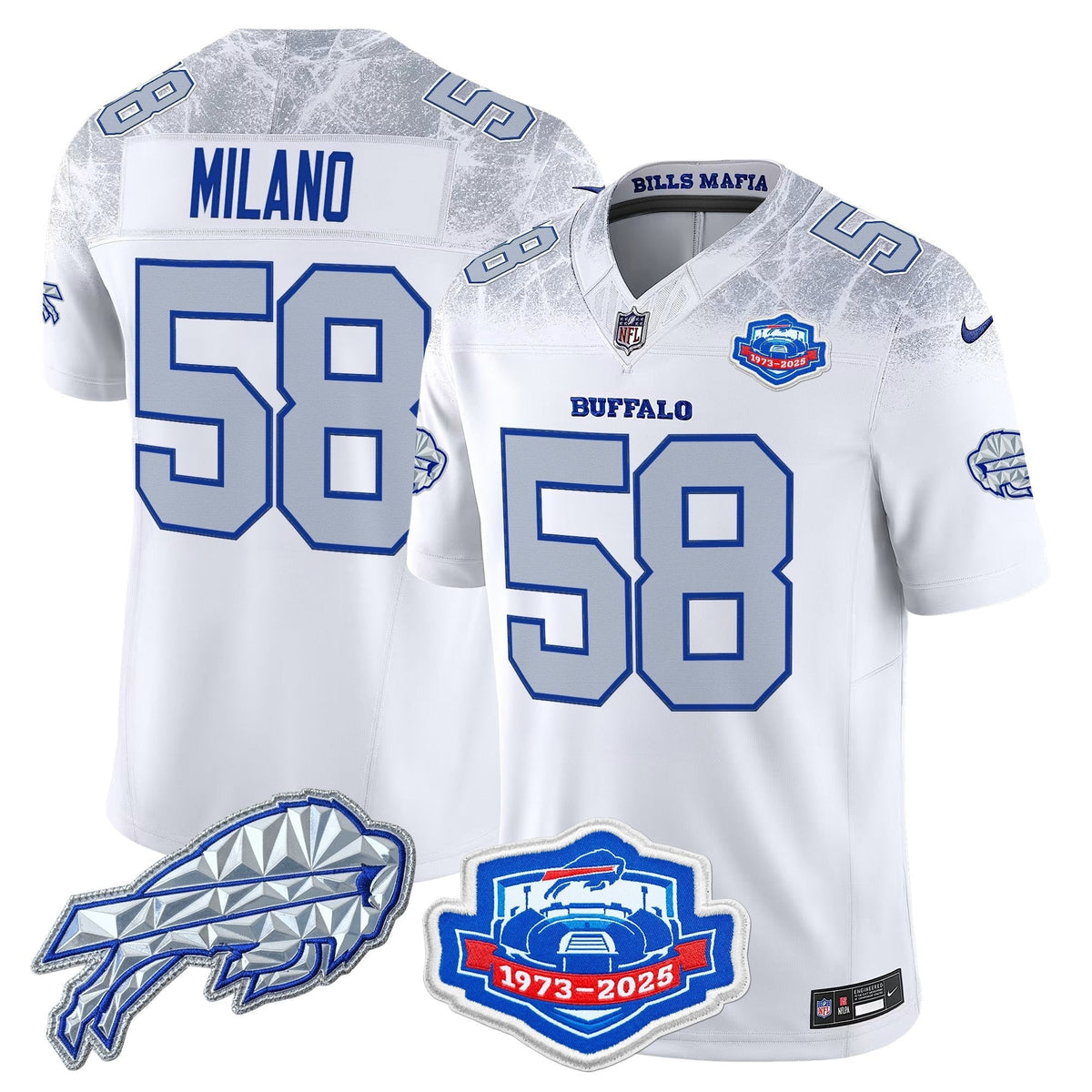 BUF 2025 "Rivalries" Vapor Limited Jersey - Farewell Season Patch