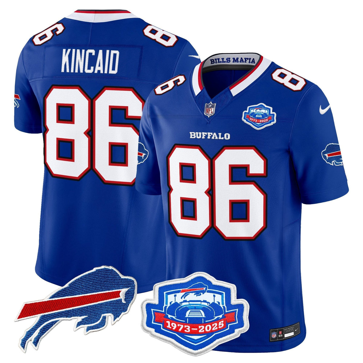 BUF 2025 "Rivalries" Vapor Limited Jersey - Farewell Season Patch