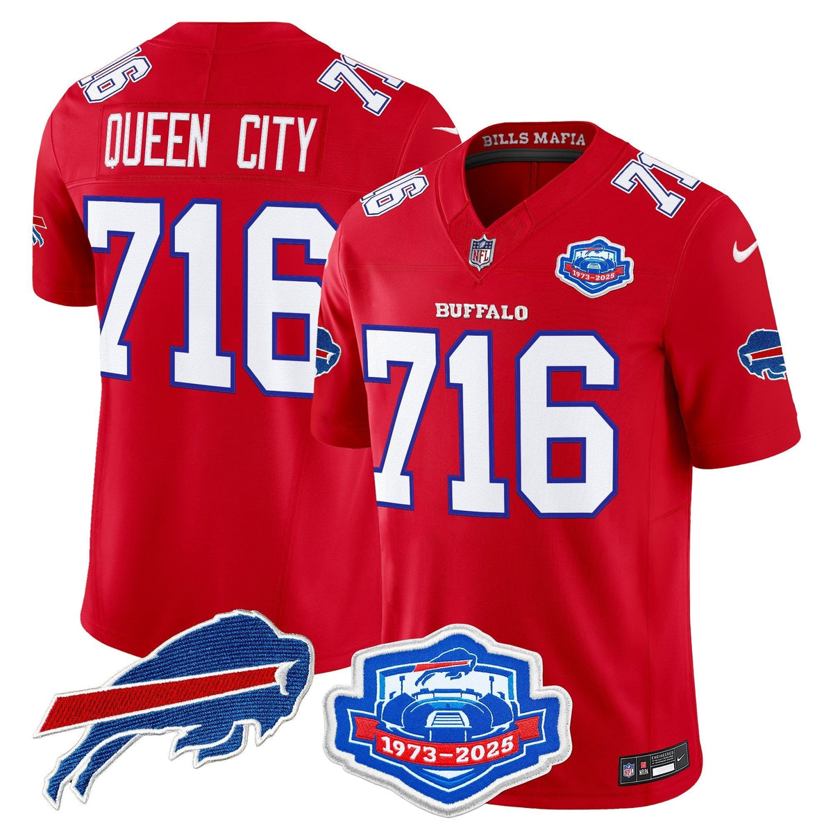 BUF 2025 "Rivalries" Vapor Limited Jersey - Farewell Season Patch